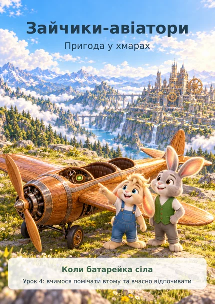 Зайчики-авіатори — Пригода у хмарах
